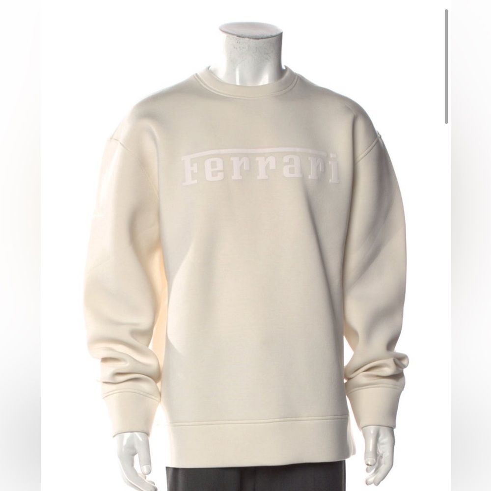 Ferrari Cream Men's Sweater